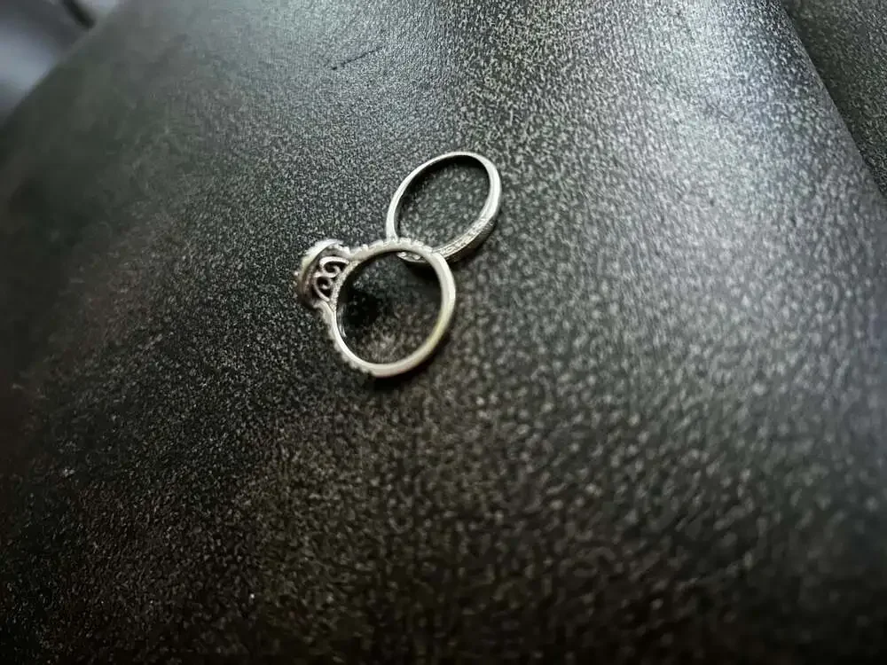 Neil Lane Diamond Pear-Shaped Halo Engagement Ring and Band Set  14K White Gold